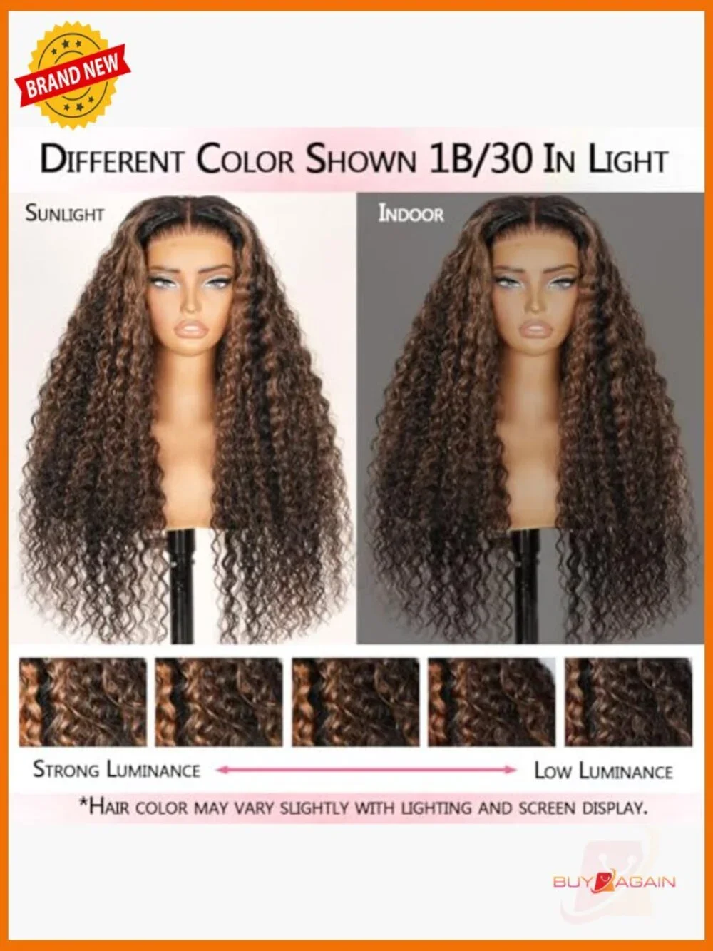 Deep Wave Glueless Wig Human Hair HD Lace Pre Plucked 210% Density Wear and Go